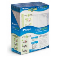 BLISTER 5 FUNDAS DE FORRO CON 2 SOLAPAS AJUSTABLES 30 CM SADIPAL 02211 (Espera 4 dias)