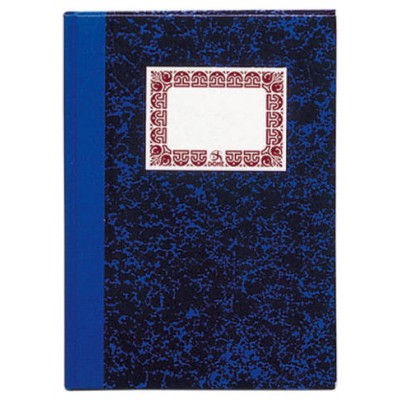 CUADERNO CARTONÉ CONTABILIDAD RAYADO HORIZONTAL AZUL FOLIO NATURAL 100 HOJAS DOHE 09950 (Espera 4 dias)