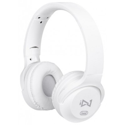 AURICULARES ESTÉREO DIGITAL TREVI  CON MICRÓFONO 1,2 M CABLE DJ 601 M BLANCO