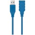 CABLE USB 3.0 TIPO AM-AH AZUL 2.0 M NANOCABLE