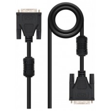 Nanocable Cable DVI Dual Link 24+1, M-M, 1.8 M