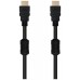 Nanocable Cable HDMI con ferrita, M-M, negro, 10m