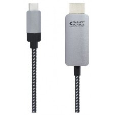 CABLE CONVERSOR USB-C A HDMI USB-C/M HDMI/M 3M NEGRO