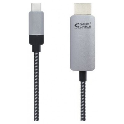 CABLE CONVERSOR USB-C A HDMI USB-C/M HDMI/M 3M NEGRO