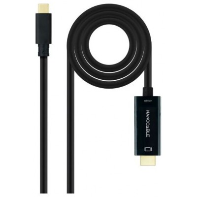 Nanocable Conversor USB-C a HDMI 1.4 4K@30HZ 3 m