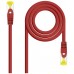 CABLE DE RED LATIGUILLO RJ45 SFTP CAT6A AWG26 3 M ROJO NANOCABLE (Espera 4 dias)