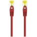 CABLE DE RED LATIGUILLO RJ45 SFTP CAT6A AWG26 3 M ROJO NANOCABLE (Espera 4 dias)