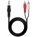 CABLE AUDIO ESTEREO, 3.5/M-2xRCA/M, 5.0 M