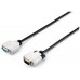 Cable Alargo Svga Equip 3coax Macho - Hembra 3m Hq