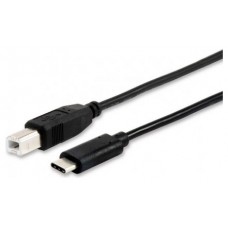 CABLE USB-C a USB-B 2.0 MACHO  1 METRO EQUIP 12888207