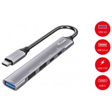 Hub Usb-c 3.2 Equip Life 2 Puertos Usb 2.0 1 Puerto