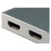 EQUIP ADAPTADOR USB-C MACHO A 2 HDMI HEMBRA 4K