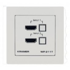 Kramer Electronics KRAMER WP-211T-EU-PANEL-SET-80/86 B EU & UKsize Black Panel Set Blanco (Espera 4 dias)