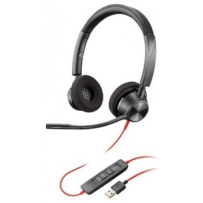 POLY/PLANTRONICS AURICULARES BLACKWIRE 3320 Biaural