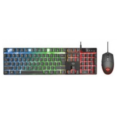 Trust GXT 838 Azor Gaming Combo teclado USB QWERTY Español Negro (Espera 4 dias)