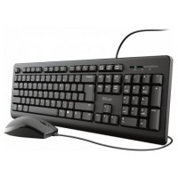 Pack Teclado Y Mouse Trust Tkm-250 Silencioso