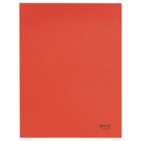 CARPETA CARTON 3 SOLAPAS A4 RECYCLE 100% ROJO LEITZ 39060025 (Espera 4 dias)