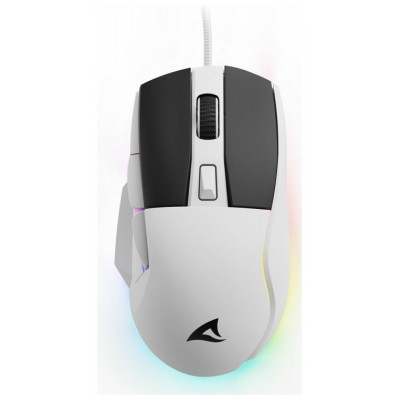 RATON GAMING SHARKOON SKILLER SGM35 BLANCO