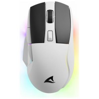 RATON GAMING SHARKOON SKILLER SGM50W BLANCO