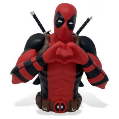 HUCHA BUST DEADPOOL CLÁSICO 20 CM MONOGRAM 68992 (Espera 4 dias)