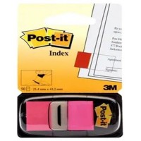 BLISTER DISPENSADOR 50 MARCADORES INDEX ROSA BRILLANTE 25,4X43,2MM 680-21 POST-IT 7100062569 (Espera 4 dias)