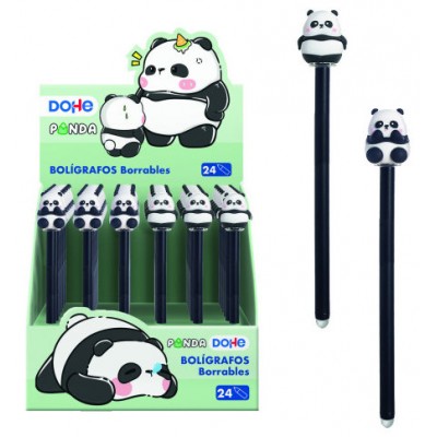 EXPOSITOR CON 24 BOLÍGRAFOS BORRABLES PANDA DOHE 79645 (Espera 4 dias)