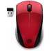 RATON OPTICO WIRELESS 220 ROJO HP (Espera 4 dias)