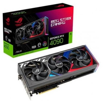 ASUS ROG -STRIX-RTX4090-24G-GAMING NVIDIA GeForce RTX 4090 24 GB GDDR6X (Espera 4 dias)