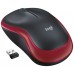 RATON OPTICO WIRELESS M185 ROJO LOGITECH (Espera 4 dias)