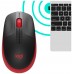 RATON LOGITECH M190 INALAMBRICO NEGRO/ROJO (Espera 4 dias)