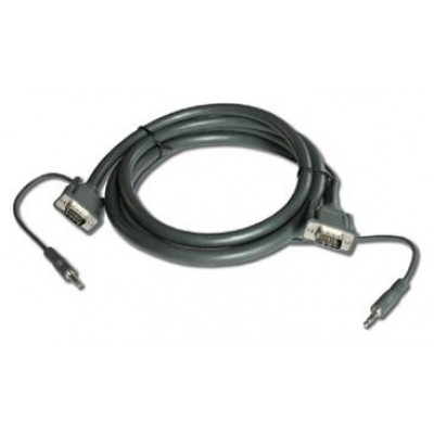 Kramer Electronics C-GMA/GMA-25 7,62 m VGA (D-Sub) + 3,5mm Negro (Espera 4 dias)