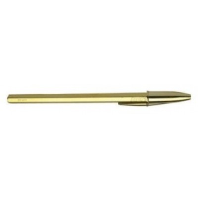 BOLIGRAFO CRISTAL CELEBRATE TRAZO 0,4 MM. COLOR ORO BIC 9213401 (MIN20) (Espera 4 dias)