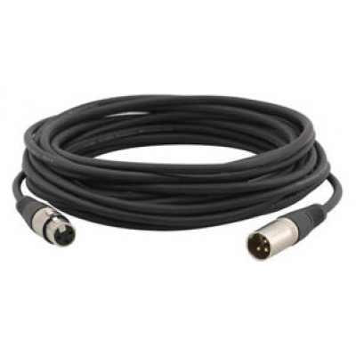 Kramer Electronics XLR Quad Style, 7.6m cable de audio 7,6 m XLR (3-pin) Negro (Espera 4 dias)