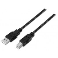 CABLE USB(A) 2.0 A USB(B) 2.0 AISENS 1M NEGRO