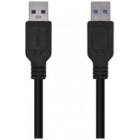 CABLE USB 3.0 TIPO AM-AM NEGRO 1.0M AISENS A105-0446