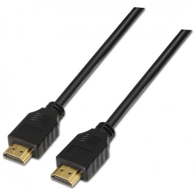 CABLE HDMI ALTA VELOCIDADHEC AM-AM NEGRO 3.0M AISENS