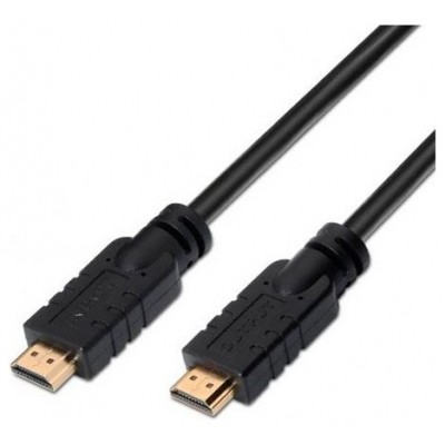 AISENS - CABLE HDMI ALTA VELOCIDAD / HEC CON REPETIDOR, A/M-A/M, NEGRO, 15M