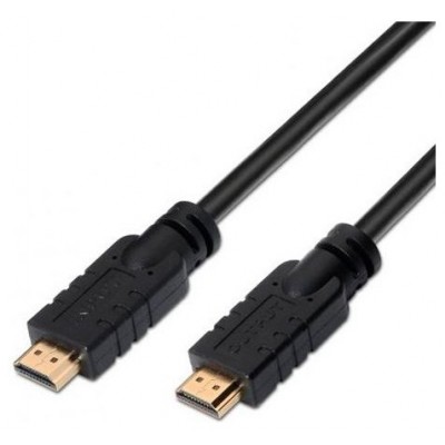 AISENS - CABLE HDMI ALTA VELOCIDAD / HEC CON REPETIDOR, A/M-A/M, NEGRO, 30M