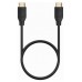 AISENS - CABLE HDMI V2.0 PREMIUM ALTA VELOCIDAD / HEC 4K@60HZ 18GBPS, A/M-A/M, NEGRO, 5.0M