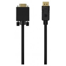 CABLE CONVERSOR DISPLAYPORT A VGA DPM-VGAM NEGRO 1.0M