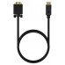 CABLE CONVERSOR DISPLAYPORT A VGA DPM-VGAM NEGRO 1.0M