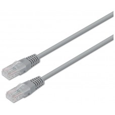 CABLE RED LATIGUILLO RJ45 CAT.6 UTP AWG24 GRIS 15M