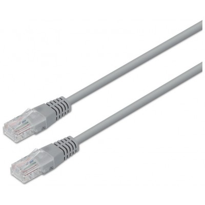 CABLE RED LATIGUILLO RJ45 CAT.6 UTP AWG24 GRIS 15M