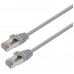 AISENS - CABLE DE RED LATIGUILLO RJ45 CAT.6 FTP AWG24, GRIS, 15M