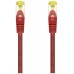 CABLE RED LATIGUILLO RJ45 LSZH CAT.7 SFTP AWG26 ROJO