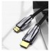 CABLE HDMI V2.1 8K M-M 2 M TRENZADO NEGRO/GRIS VENTION (Espera 4 dias)