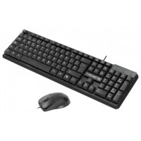 ANIMA ACP0 2IN1 COMBO PACK, 1200 DPI HUANO MECHANICAL SWITCHES MOUSE, MEMBRANE KEYBOARD, ECOLOGIC DESIGN, USB, SPANISH LAYOUT (Espera 4 dias)