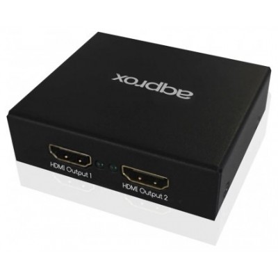 HDMI SPLITTER 2 PUERTOS 1080P APPROX (Espera 4 dias)