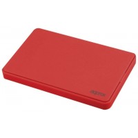 CAJA EXTERNA USB 2.5"" SATA SCREWLESS ROJO APPROX (Espera 4 dias)