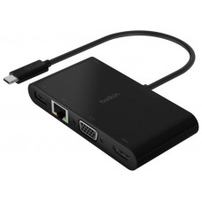 Docking Usb-c Belkin Avc004btbk A 1x Hdmi 4k 1xvga